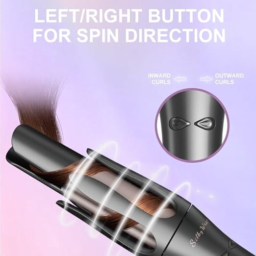 IPARAH Hair Curler Negative Ion Electric Professional Automatic Rotating